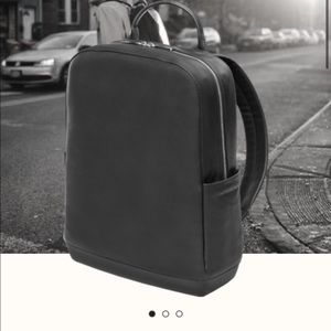 Moleskine Classic Leather Backpack NWT